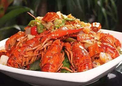 椒盐龙虾